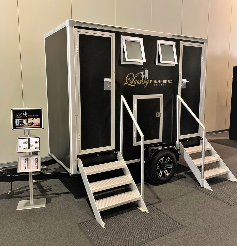 Luxury toilet hire luxury portable toilets brisbane